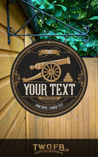 Load image into Gallery viewer, Traditional Pub Sign/ Pub Sign/Bar Sign/Home bar sign/Pub sign for outside/Custom pub sign/Home Bar/Pub Décor/Military Bar Signs/Custom Bar signs/Barsigns UK/ Man Cave/ Mess Sign/ Bar Runner/ Beer Mats/ Hanging pub sign/ Custom sign/ Garden Signs/Pub signs