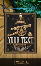 Load image into Gallery viewer, Traditional Pub Sign/ Pub Sign/Bar Sign/Home bar sign/Pub sign for outside/Custom pub sign/Home Bar/Pub Décor/Military Bar Signs/Custom Bar signs/Barsigns UK/ Man Cave/ Mess Sign/ Bar Runner/ Beer Mats/ Hanging pub sign/ Custom sign/ Garden Signs/Pub signs