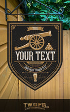 Load image into Gallery viewer, Traditional Pub Sign/ Pub Sign/Bar Sign/Home bar sign/Pub sign for outside/Custom pub sign/Home Bar/Pub Décor/Military Bar Signs/Custom Bar signs/Barsigns UK/ Man Cave/ Mess Sign/ Bar Runner/ Beer Mats/ Hanging pub sign/ Custom sign/ Garden Signs/Pub signs