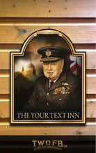 Load image into Gallery viewer, The Churchill Inn Personalised Bar Sign Custom Signs from Twofb.com signs for bars