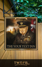 Load image into Gallery viewer, The Churchill Inn Personalised Bar Sign Custom Signs from Twofb.com pub signs custom