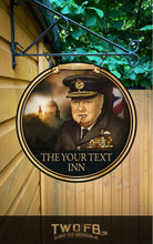 Load image into Gallery viewer, The Churchill Inn Personalised Bar Sign Custom Signs from Twofb.com Pub Signs