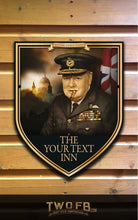 Load image into Gallery viewer, The Churchill Inn Personalised Bar Sign Custom Signs from Twofb.com bar signs.co.uk