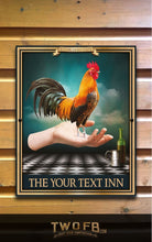 Load image into Gallery viewer, The Cock in Hand Personalised Bar Sign Custom Signs from Twofb.com signs for bars
