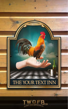 Load image into Gallery viewer, The Cock in Hand Personalised Bar Sign Custom Signs from Twofb.com signs for bars