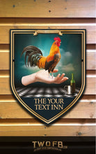 Load image into Gallery viewer, The Cock in Hand Personalised Bar Sign Custom Signs from Twofb.com signs for bars