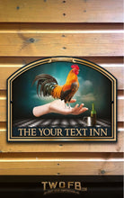 Load image into Gallery viewer, The Cock in Hand Personalised Bar Sign Custom Signs from Twofb.com signs for bars