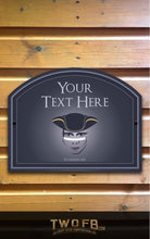Load image into Gallery viewer, The Dandy Highwayman sign Personalised Bar Sign Custom Signs from Twofb.com Pub bar signs