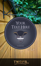 Load image into Gallery viewer, The Dandy Highwayman sign Personalised Bar Sign Custom Signs from Twofb.com signs for bars