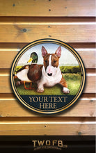 Load image into Gallery viewer, The Dog &amp; Duck Personalised Bar Sign Custom Signs from Twofb.com Hanging signs
