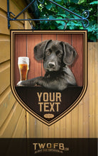 Load image into Gallery viewer, The Dog House Bar Sign Custom Signs from Twofb.com Home bar sign