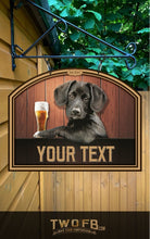 Load image into Gallery viewer, The Dog House Bar Sign Custom Signs from Twofb.com Hanging Bar Sign