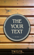 Load image into Gallery viewer, The Dog House Simple Personalised Bar Sign Custom Signs from Twofb.com Replica pub signs