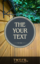 Load image into Gallery viewer, The Dog House Simple Personalised Bar Sign Custom Signs from Twofb.com signs for bars