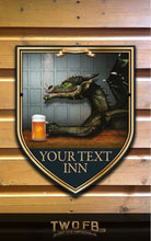Load image into Gallery viewer, The Dragon Inn Personalised Home Bar Sign Custom Signs from Twofb.com signs for bars