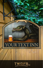 Load image into Gallery viewer, The Dragon Inn Personalised Home Bar Sign Custom Signs from Twofb.com signs for bars