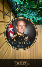 Load image into Gallery viewer, The Dukes Head Personalised Bar Sign Custom Signs from Twofb.com Hanging pub sign
