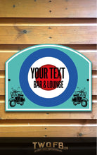 Load image into Gallery viewer, The Face Personalised Bar Sign Custom Signs from Twofb.com Pub sign makers