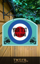 Load image into Gallery viewer, The Face Personalised Bar Sign Custom Signs from Twofb.com Hanging pub sign