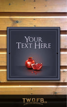 Load image into Gallery viewer, The Forbidden Fruit Personalised Gin Bar Sign Custom Signs from Twofb.com Pub Signage