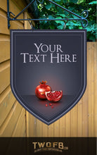 Load image into Gallery viewer, The Forbidden Fruit Personalised Gin Bar Sign Custom Signs from Twofb.com Pub Signage