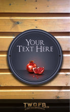Load image into Gallery viewer, The Forbidden Fruit Personalised Gin Bar Sign Custom Signs from Twofb.com Wine bar signs
