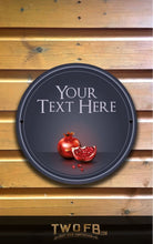 Load image into Gallery viewer, The Forbidden Fruit Personalised Gin Bar Sign Custom Signs from Twofb.com Wine bar signs