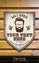 Lade das Bild in den Galerie-Viewer, The Generic Hipster Personalised Home Bar Sign Custom Signs from Twofb.com pub sign makers