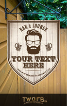 Lade das Bild in den Galerie-Viewer, The Generic Hipster Personalised Home Bar Sign Custom Signs from Twofb.com personalised pub signs
