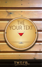 Load image into Gallery viewer, The Gold Bar Personalised Bar Sign Custom Signs from Twofb.com Pub Signs