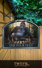 Load image into Gallery viewer, The Gorilla Inn Personalised Bar Sign Custom Signs from Twofb.com signs for bars