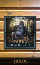 Load image into Gallery viewer, The Gorilla Inn Personalised Bar Sign Custom Signs from Twofb.com signs for bars
