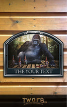 Load image into Gallery viewer, The Gorilla Inn Personalised Bar Sign Custom Signs from Twofb.com signs for bars
