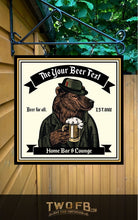 Load image into Gallery viewer, The Grizzly Beer Personalised Bar Sign Custom Signs from Twofb.com Pub signs made to order
