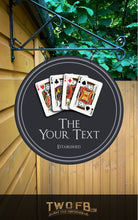 Load image into Gallery viewer, The Kings Arms Personalised Bar Sign Custom Signs from Twofb.com signs for bars