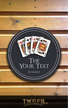 Load image into Gallery viewer, The Kings Arms Personalised Bar Sign Custom Signs from Twofb.com Pub Signage