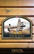 Load image into Gallery viewer, The Lancaster Personalised Bar Sign Custom Signs from Twofb.com Replica Pub sign
