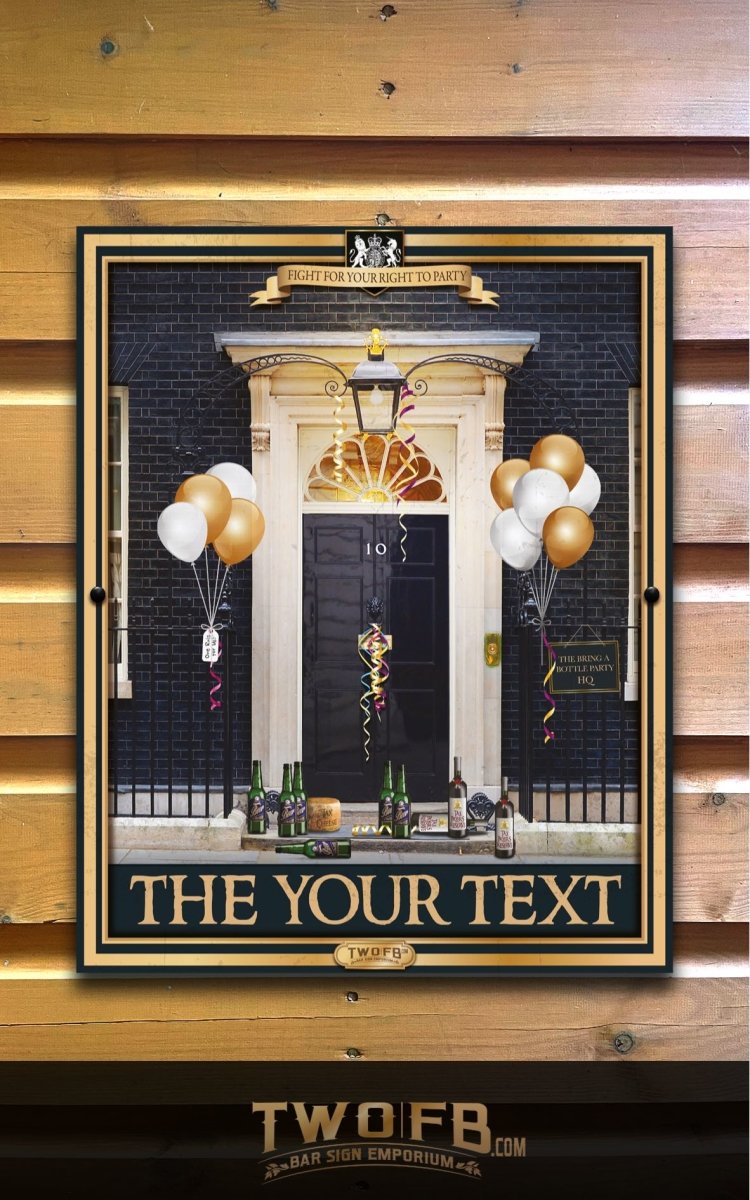 The Leaders Arms Personalised Bar Sign Custom Signs from Twofb.com signs for bars