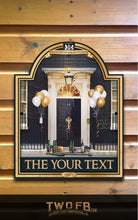 Load image into Gallery viewer, The Leaders Arms Personalised Bar Sign Custom Signs from Twofb.com signs for bars