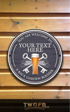 Load image into Gallery viewer, The Lock Down Bar Personalised Bar Sign Custom Signs from Twofb.com personalsied bar sign