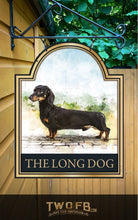 Load image into Gallery viewer, The Long Dog Personalised Bar Sign Custom Signs from Twofb.com Pub Signs