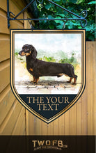 Load image into Gallery viewer, The Long Dog Personalised Bar Sign Custom Signs from Twofb.com Home Bar Signs