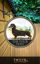 Load image into Gallery viewer, The Long Dog Personalised Bar Sign Custom Signs from Twofb.com Bar Sign
