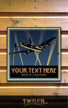 Load image into Gallery viewer, The Night Raid Personalised Bar Sign Custom Signs from Twofb.com Traditional Pub signs
