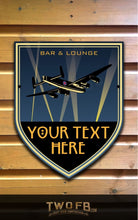 Load image into Gallery viewer, The Night Raid Personalised Bar Sign Custom Signs from Twofb.com Pub signs made to order