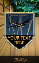 Load image into Gallery viewer, The Night Raid Personalised Bar Sign Custom Signs from Twofb.com Pub Sign Design
