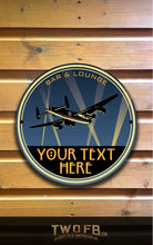 Load image into Gallery viewer, The Night Raid Personalised Bar Sign Custom Signs from Twofb.com Home bar signs