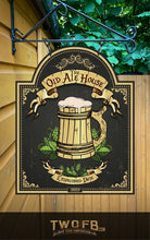 Load image into Gallery viewer, Home bar sign/Pub sign for outside/Custom pub sign/Home Bar/Pub Décor/Military Bar Signs/Custom Bar signs/Barsigns UK/ Man Cave/ Mess Sign/ Bar Runner/ Beer Mats/ Hanging pub sign/ Custom sign/ Garden Signs/Pub signs
