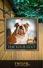 Load image into Gallery viewer, The Old Bull Personalised Bar Sign Custom Signs from Twofb.com Bar Signs UK - Dog House
