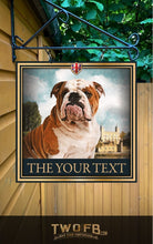 Load image into Gallery viewer, The Old Bull Personalised Bar Sign Custom Signs from Twofb.com Bar Signs UK - Dog House